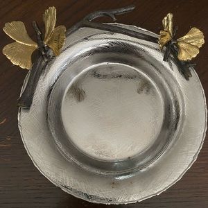 Michael Aram butterfly ginkgo wine coaster